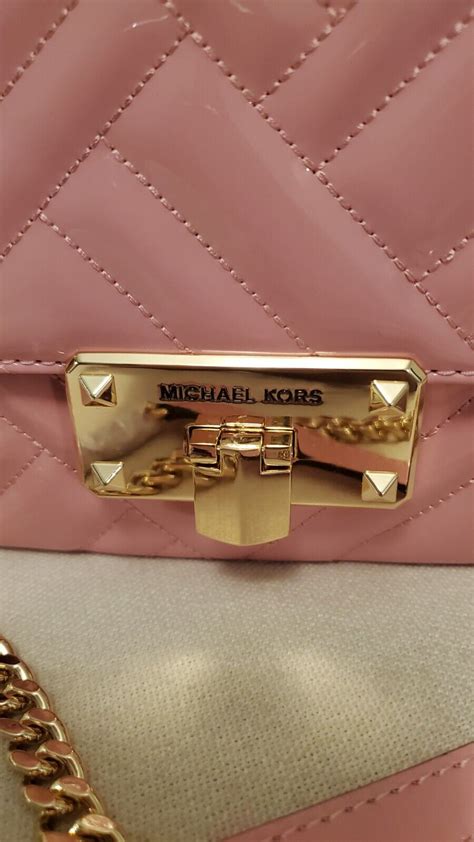 michael kors peyton bag pink|Michael Kors PEYTON MD SHLDR Carnation Pink New With .